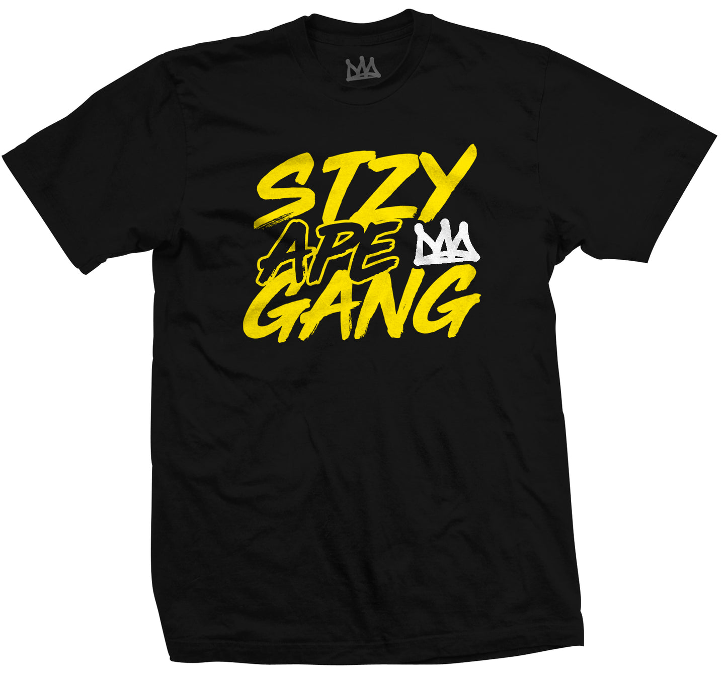 Logo Tee - Black Yellow