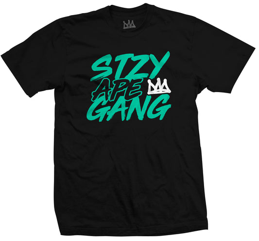 Logo Tee - Black Teal