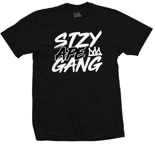 Logo Tee - Black White