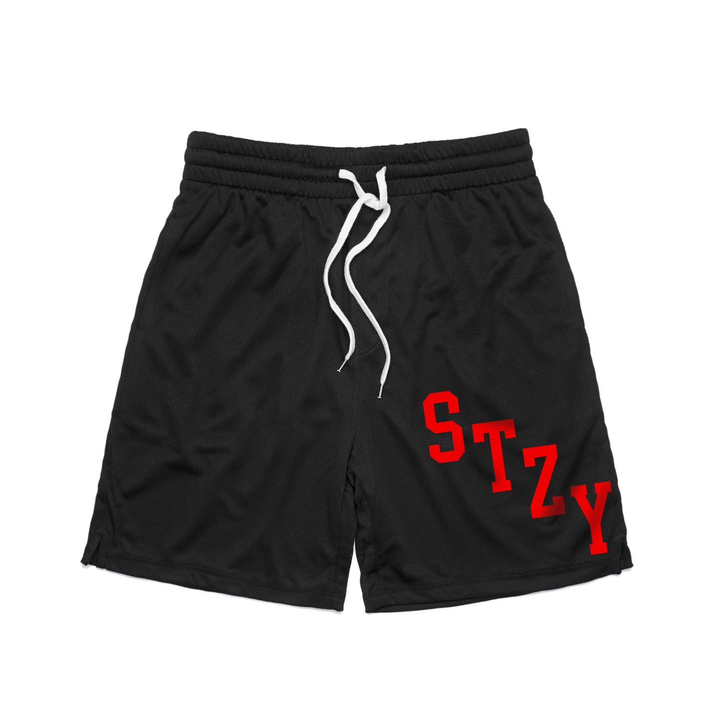 STZY Shorts - Black / Red